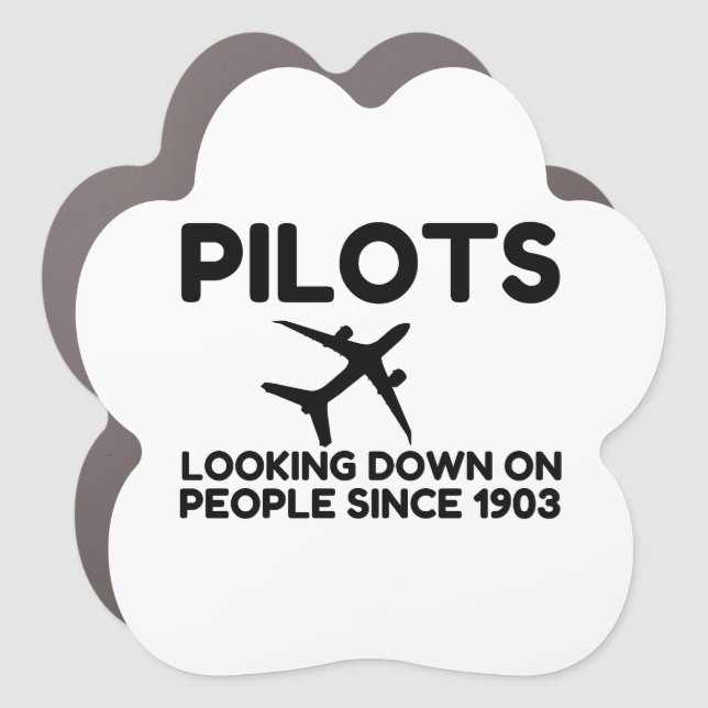 Pilots Car Magnet (Front)