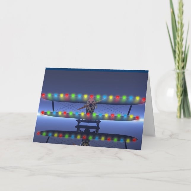 Pilot's Christmas Holiday Card (Front)