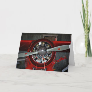 Pilots license. Getting your wings. Congratulation Card
