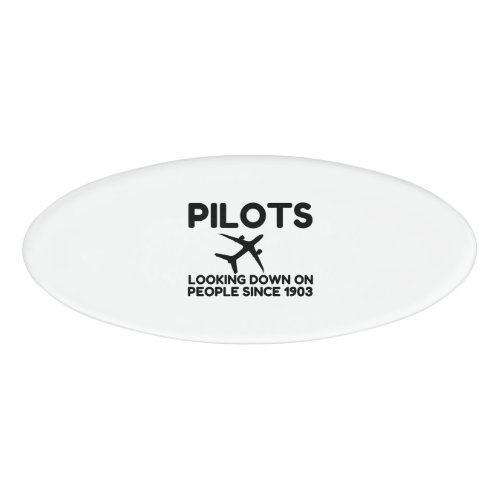 Pilots Name Tag
