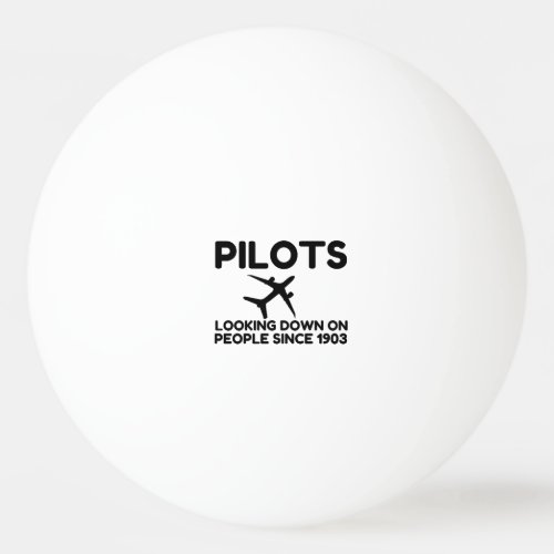 Pilots Ping Pong Ball