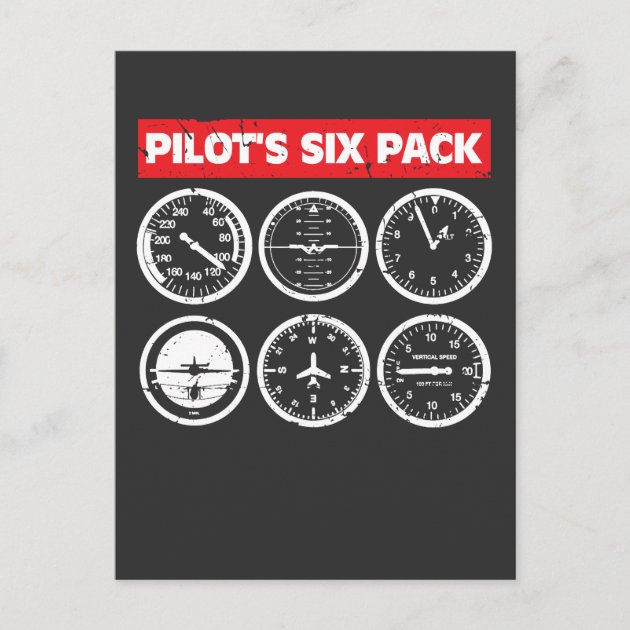 pilot six pack t shirt