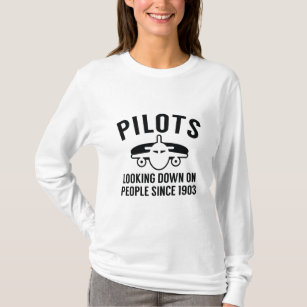 funny pilot t shirts