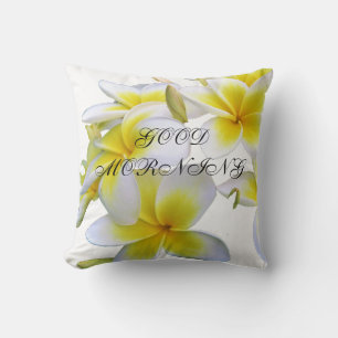 Pilow With Flowers Throw Pillow