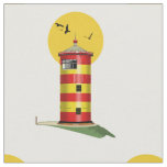 Pilsum Lighthouse Germany Fabric