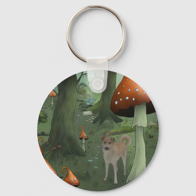 Pilzwald Keychain (Front)