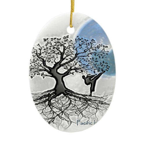 Pima Karate Ceramic Ornament