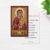 Pimen Mother of God Mini-Prayer Card (Desk)