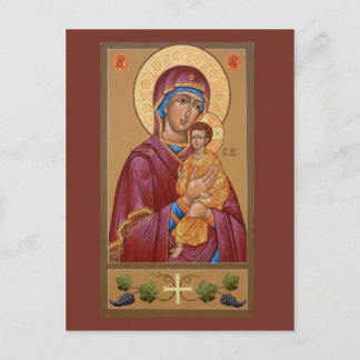 Pimen Mother of God Prayer Card
