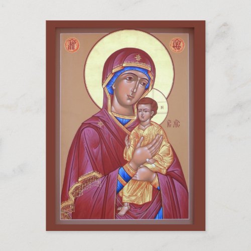 Pimen Mother of God Prayer Card