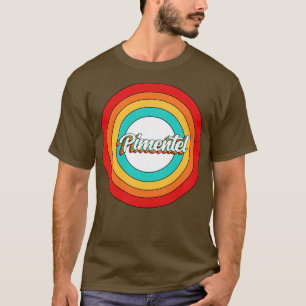 Pimentel Name Shirt Vintage Pimentel Circle