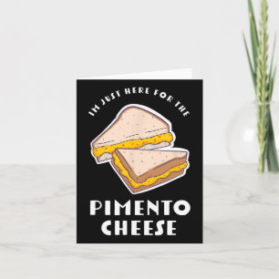 Pimento Cheese Sandwich - Funny Master Golfers Card