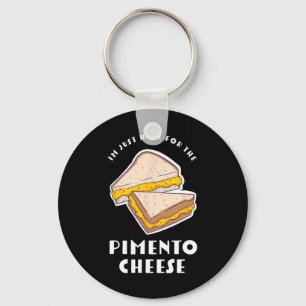 Pimento Cheese Sandwich - Funny Master Golfers Keychain