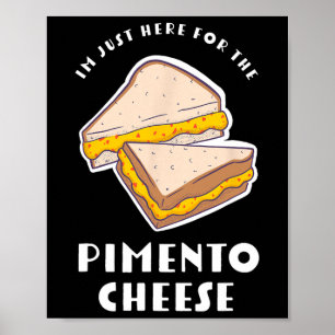 Pimento Cheese Sandwich - Funny Master Golfers Poster