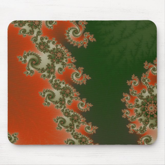 Pimento Olive Lines Mousepad (Front)