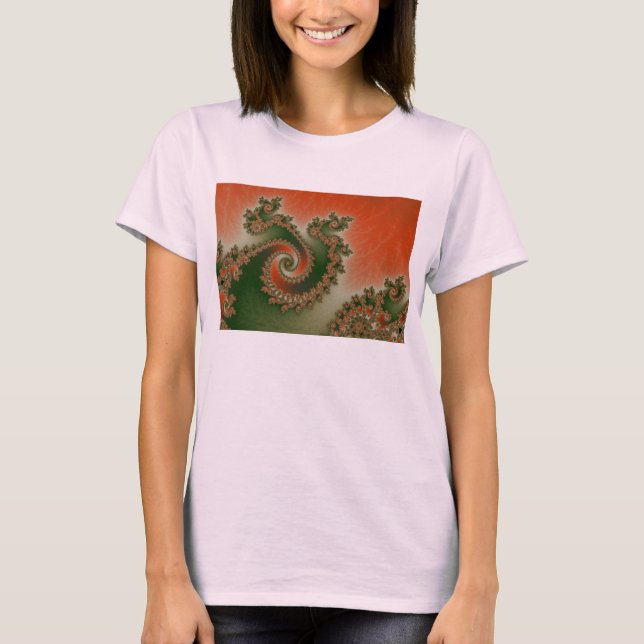 Pimento Olive Triple Twirl T-Shirt (Front)