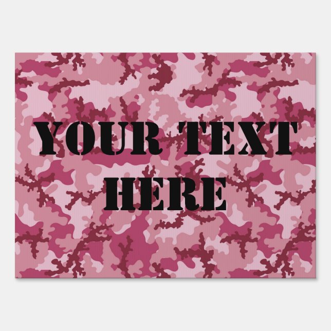 Pimk Camouflage Sign (Front)