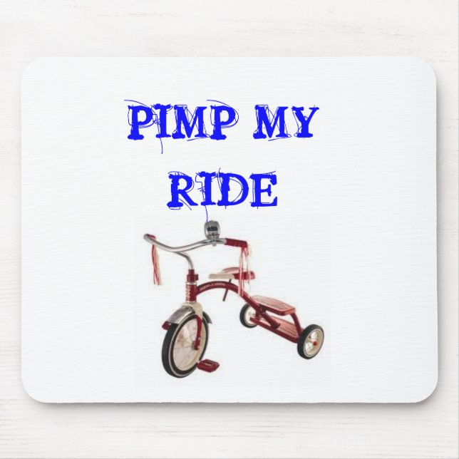 PIMP MY RIDE BIKE MOUSE PAD (Front)