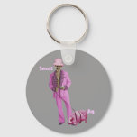 Pimp Obama And The Pig Keychain at Zazzle
