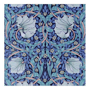 Pimpernel Blue, William Morris Acrylic Print