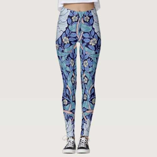 Pimpernel Blue William Morris Leggings