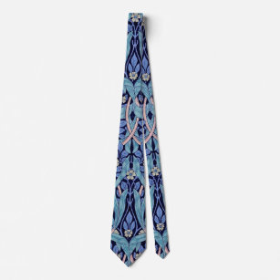Pimpernel Blue, William Morris Neck Tie