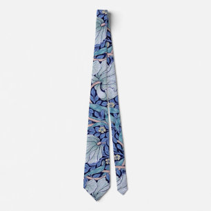 Pimpernel Blue, William Morris Neck Tie