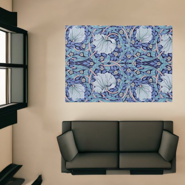 Pimpernel Blue, William Morris Rug (Insitu (Indoor 1))