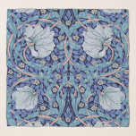 Pimpernel Blue, William Morris Scarf<br><div class="desc">William Morris (24 March 1834 – 3 October 1896) was a British textile designer, poet, novelist, translator, and socialist activist associated with the British Arts and Crafts Movement. He was a major contributor to the revival of traditional British textile arts and methods of production. His literary contributions helped to establish...</div>