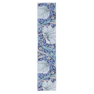 Pimpernel Blue, William Morris Short Table Runner