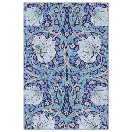 Pimpernel Blue William Morris Tissue Paper