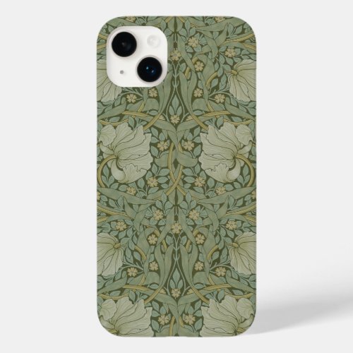 Pimpernel by William Morris Vintage Floral Textile Case_Mate iPhone 14 Plus Case