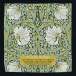 Pimpernel Design by William Morris  Bandana<br><div class="desc">Complex Floral design of William Morris,  nature inspired of countryside,  gardens,  flowers and plants. Classy Items</div>
