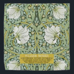 Pimpernel Design by William Morris  Bandana<br><div class="desc">Complex Floral design of William Morris,  nature inspired of countryside,  gardens,  flowers and plants. Classy Items</div>