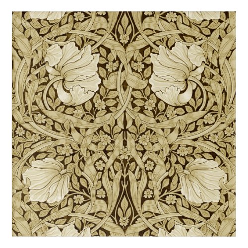 Pimpernel Gold William Morris Acrylic Print