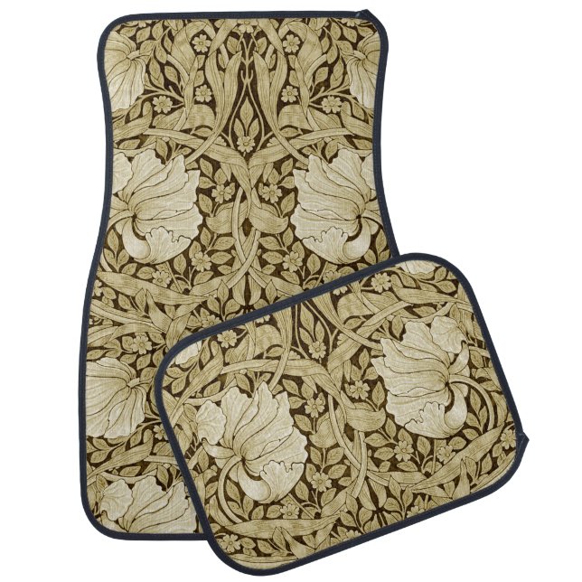 Pimpernel Gold, William Morris Car Floor Mat (Set)
