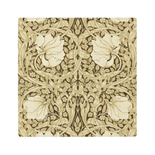 Pimpernel Gold, William Morris Metal Print