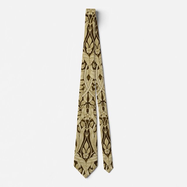 Pimpernel Gold, William Morris Neck Tie (Front)