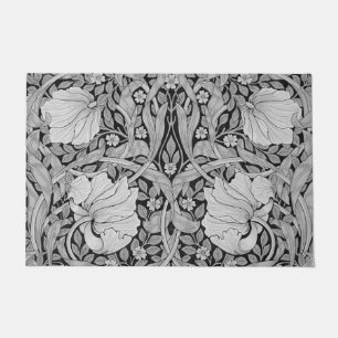 Pimpernel Gray Monotone, William Morris Doormat