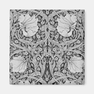 Pimpernel Gray Monotone, William Morris Magnet