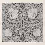 Pimpernel Gray Monotone, William Morris Scarf<br><div class="desc">William Morris (24 March 1834 – 3 October 1896) was a British textile designer, poet, novelist, translator, and socialist activist associated with the British Arts and Crafts Movement. He was a major contributor to the revival of traditional British textile arts and methods of production. His literary contributions helped to establish...</div>