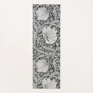 Pimpernel Gray Monotone, William Morris Yoga Mat
