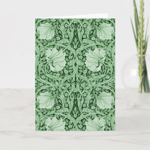Pimpernel Green, William Morris Card