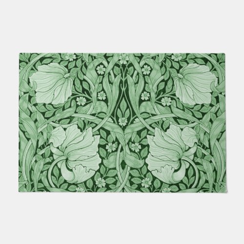 Pimpernel Green William Morris Doormat