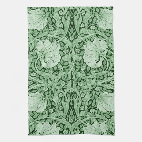 Pimpernel Green William Morris Kitchen Towel