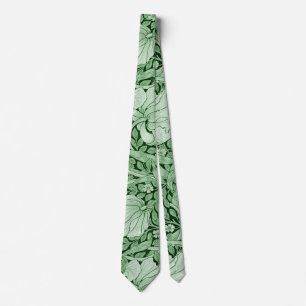 Pimpernel Green, William Morris Neck Tie