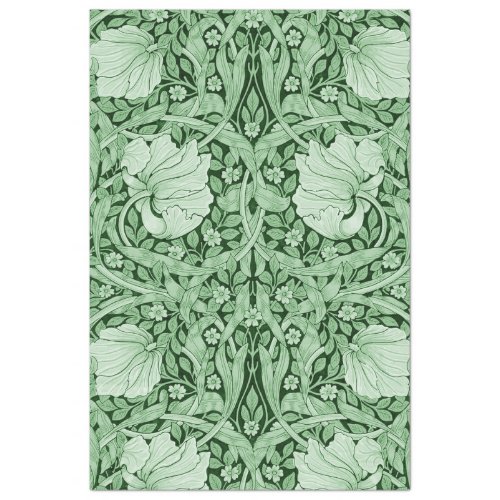 Pimpernel Green William Morris Tissue Paper