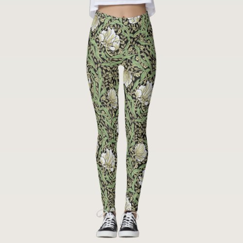 PIMPERNEL IN LAFAYETTE _ WILLIAM MORRIS LEGGINGS