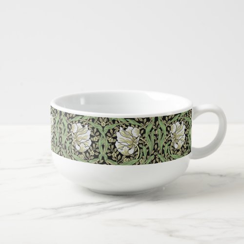 PIMPERNEL IN LAFAYETTE _ WILLIAM MORRIS SOUP MUG