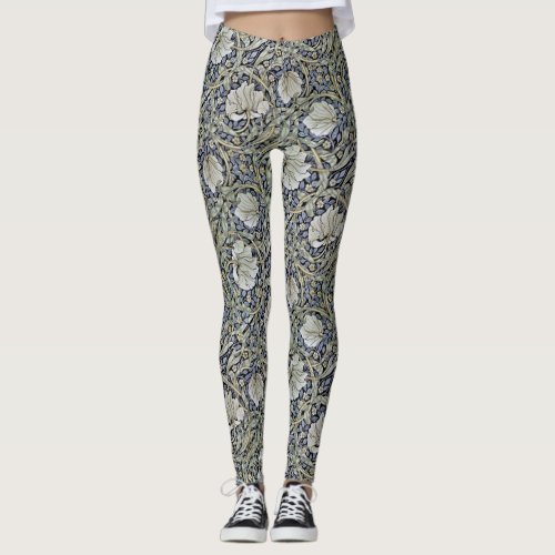 PIMPERNEL IN VINTAGE ORIGINAL _ WILLIAM MORRIS LEGGINGS